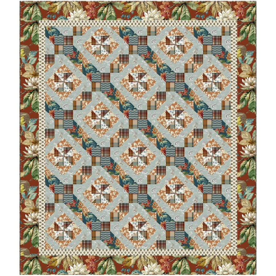 Woodland Blooms Quilt Kit IN HOUSE 