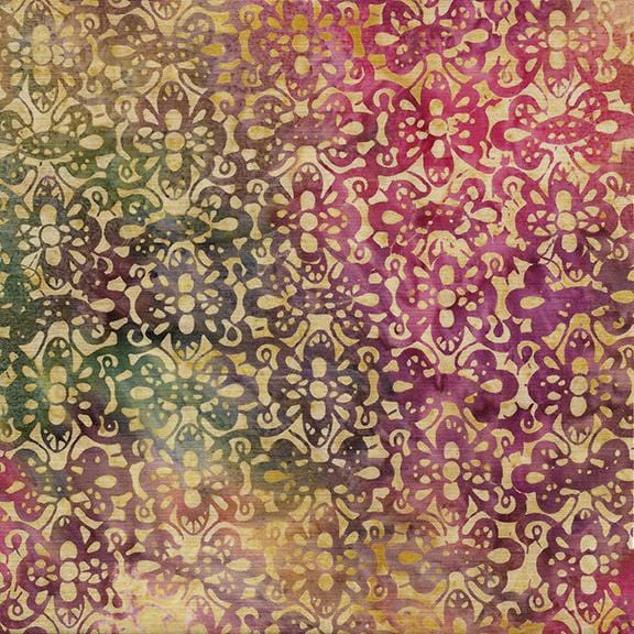 Vintage Lace - Floral Swirl Lace Cornmeal Island Batik, Inc. 