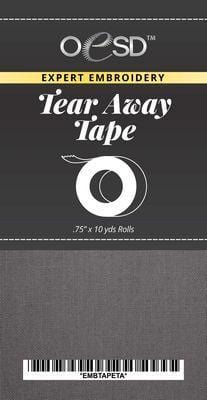 OESD - Embroidery Tape - Tear Away BREWER 