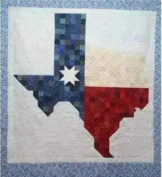 God Bless Texas Quilt Pattern QUILTING QUEEN 