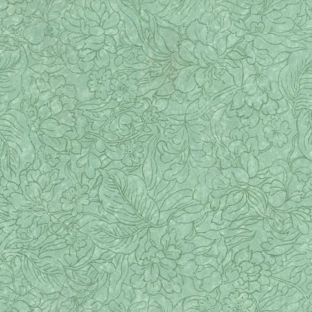 RJR Fabrics - Jinny Beyer Palette - Floral Motif Mint RJR FABRICS 
