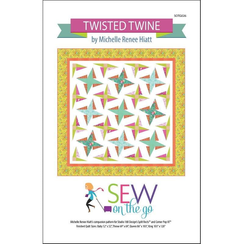 Twisted Twine Quilt Pattern Sew on The Go 