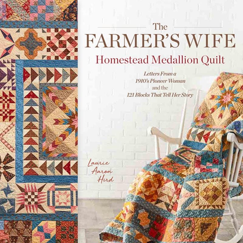 The Farmer's Wife Homestead Medallion Quilt Pattern Book MODA/ United Notions 