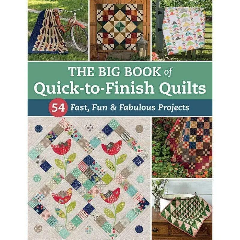 The Big Book of Quick-to-Finish Quilts Pattern Book MODA/ United Notions 