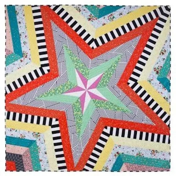 Star Storm Quilt Pattern VICTORIA FINDALY WOLFE QUILTS 