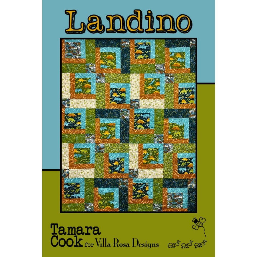 Villa Rosa Postcard - Landino Quilt Pattern 609670631851