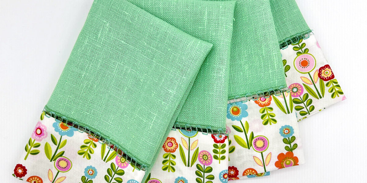 How to Upcycle Napkins with the BERNINA Hemstitch Attachment #47