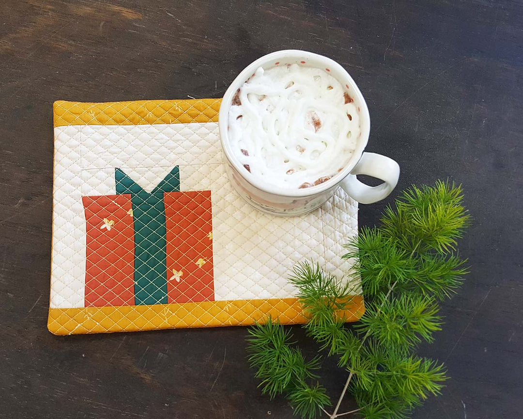 Holiday Mug Rug Blog