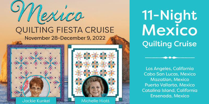 Join Our Quilting Cruises Today! Stitchin Heaven