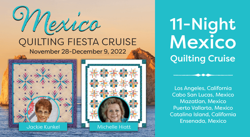 Join Our Quilting Cruises Today! Stitchin Heaven