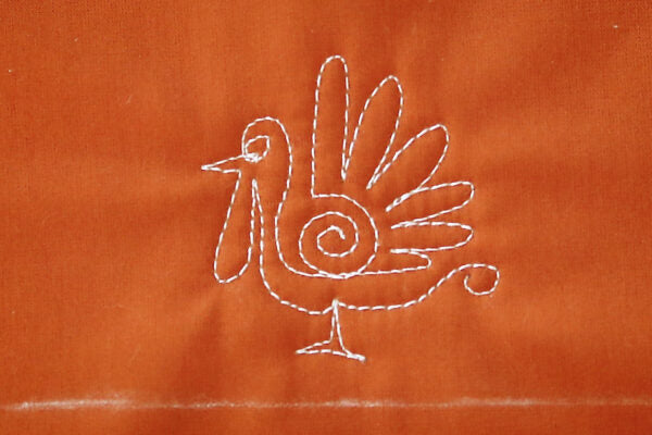 How to Free-motion Quilt a Turkey by Lori Kennedy