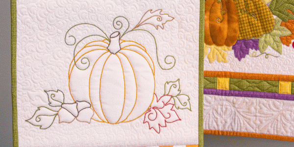 Pumpkin Table Topper Tutorial by Cherry Guidry