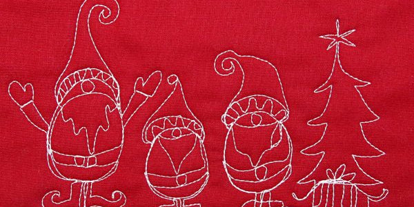 Quilted Christmas Gnomes