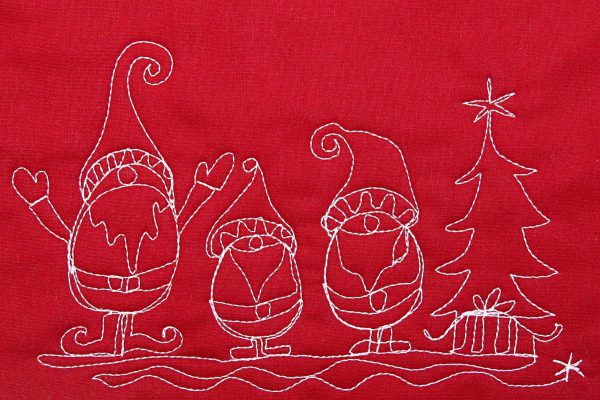 Quilted Christmas Gnomes