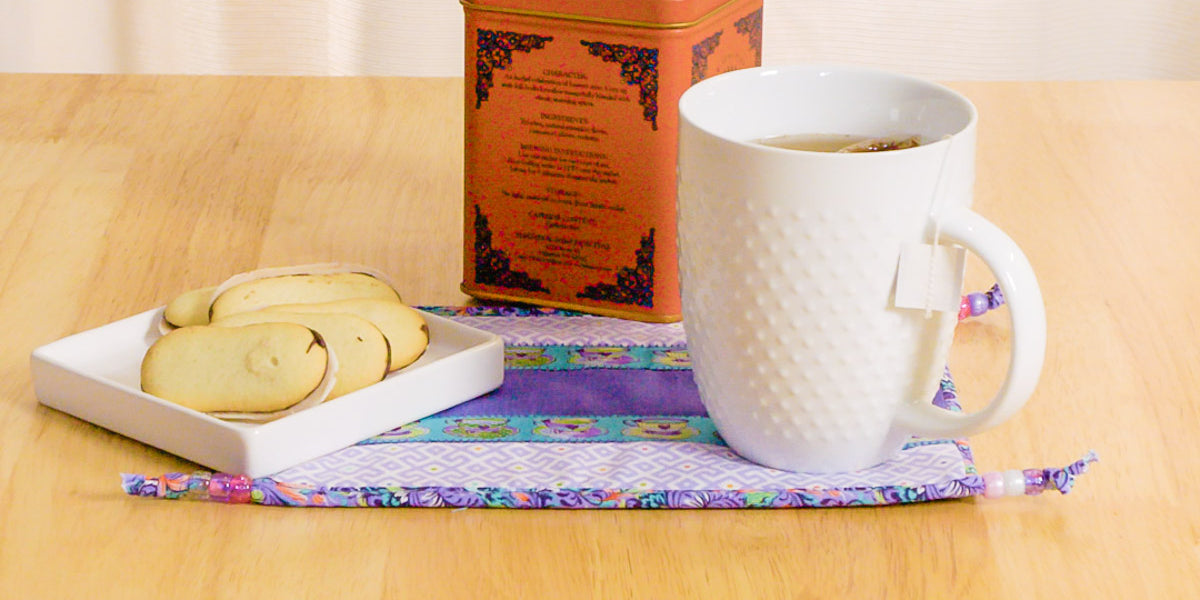 How to Make a Flatlock Snack Mat