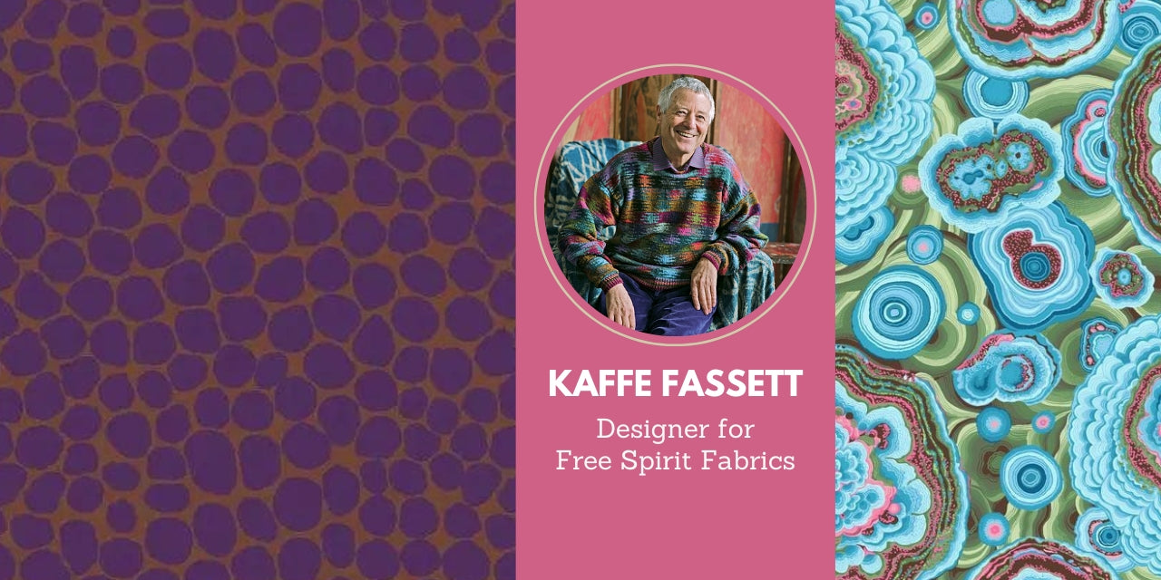 Kaffe Fassett - Designer for Free Spirit Fabrics