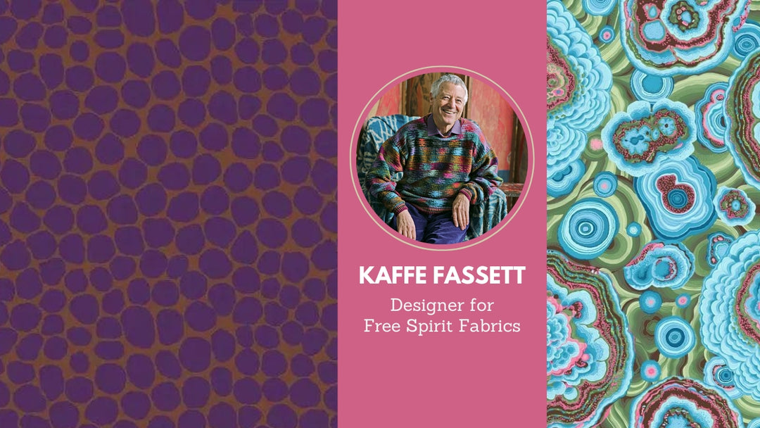 Kaffe Fassett - Designer for Free Spirit Fabrics