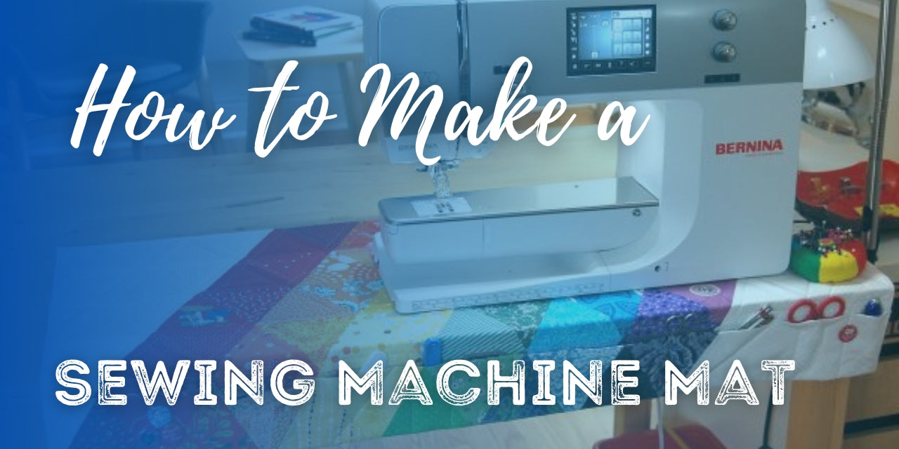 Making a sewing machine mat 
