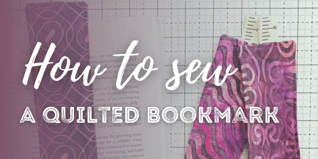 Quilted Fabric Bookmarks