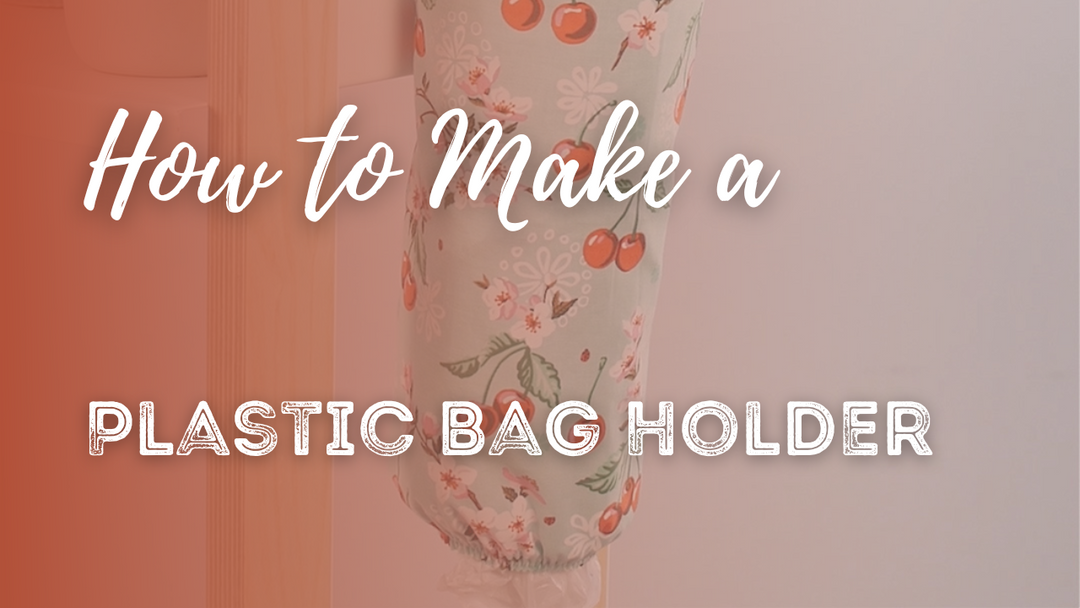 How-to make a plastic bag holder