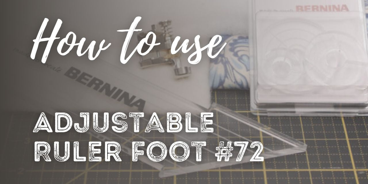 Adjustable Ruler Foot #72