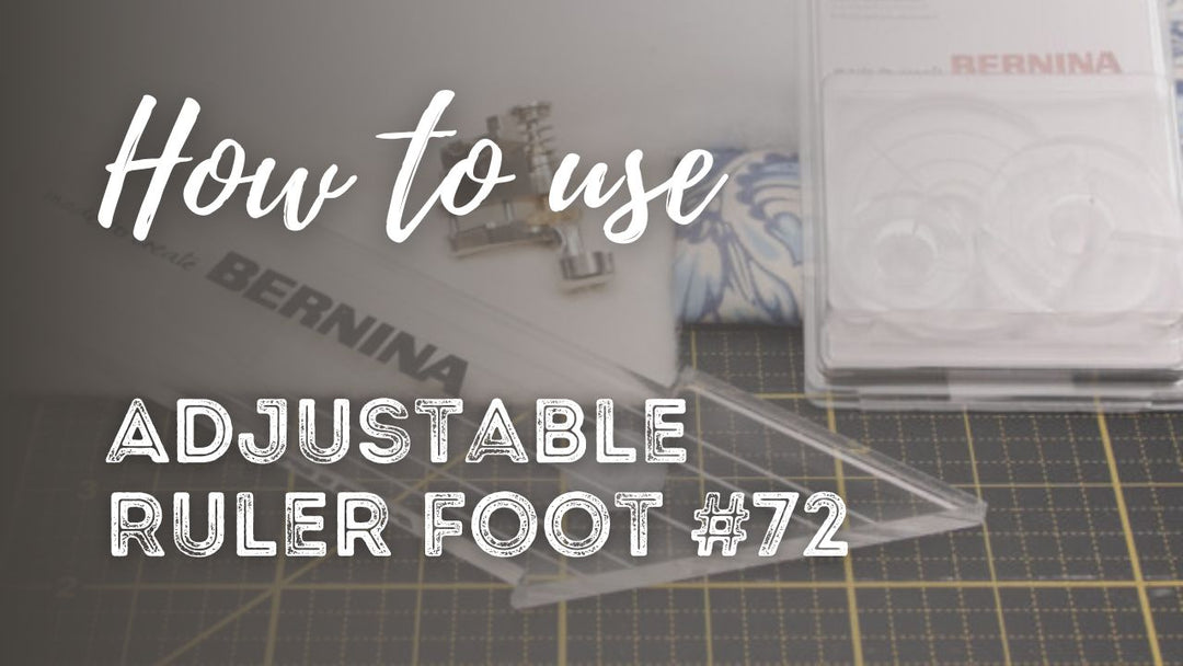 Adjustable Ruler Foot #72