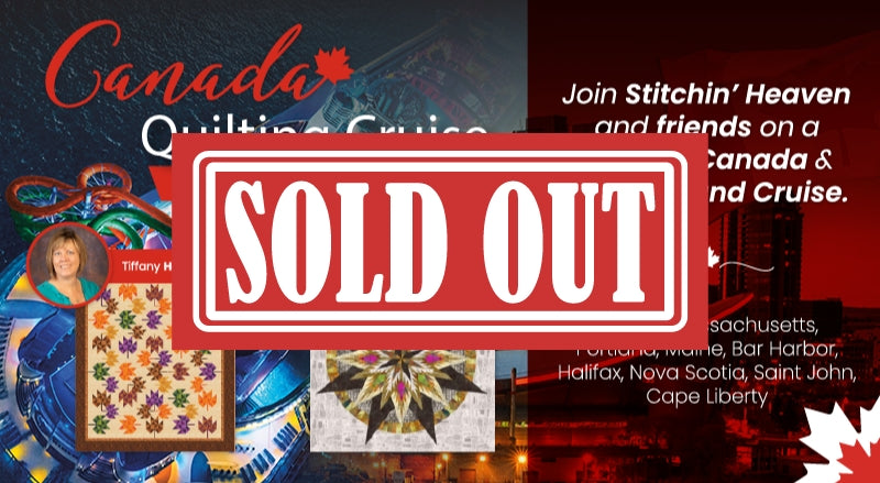 Canada Quilting Cruise  2023 - Sold Out