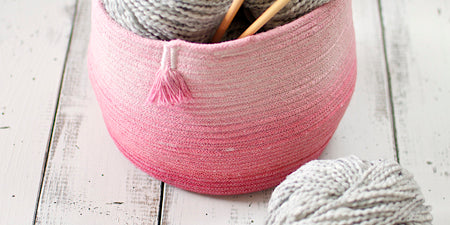 How to Make a Coiled Rope Basket