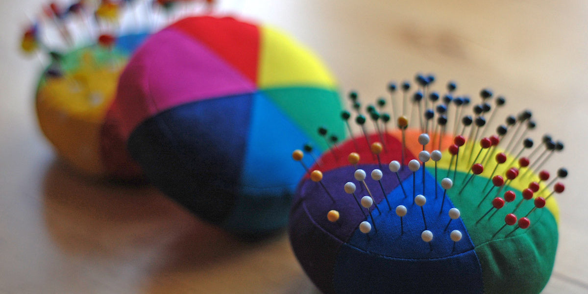 Color wheel pincushion tutorial blog