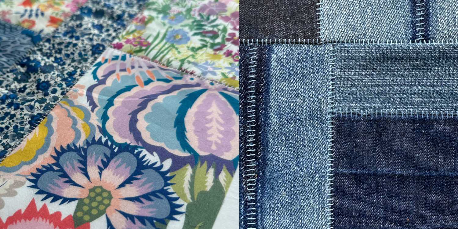 Patchwork Made Easy with the Flatlock Stitch