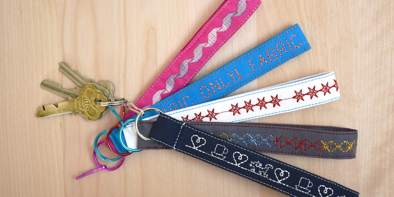 DIY Customized Key Wristlet