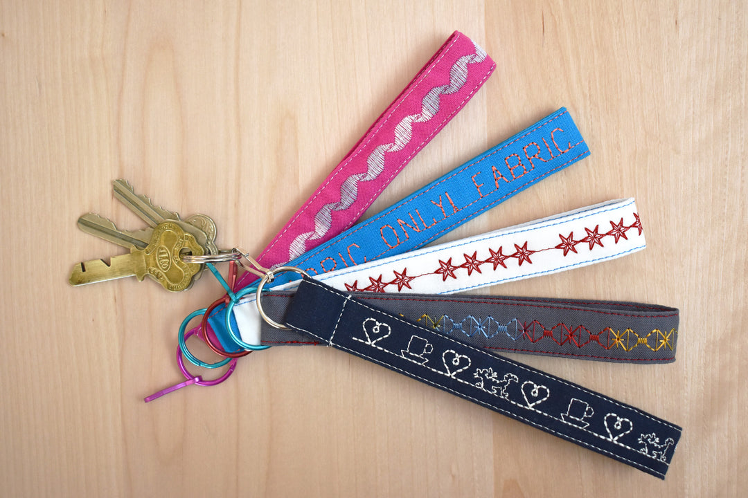 DIY Customized Key Wristlet