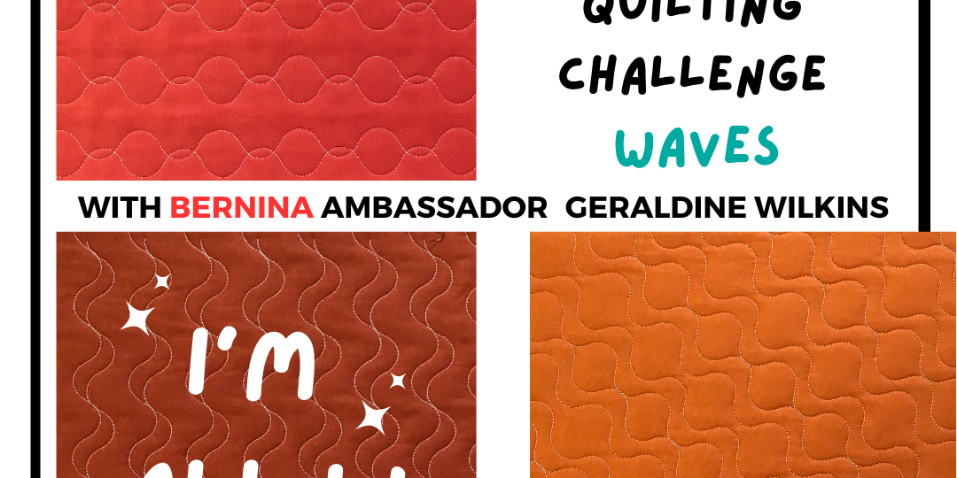 Essential Ruler Quilting Challenge, Part Four: Waves