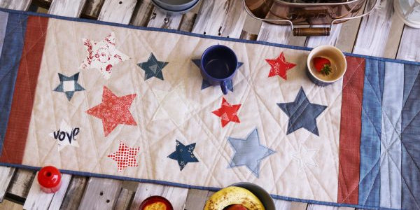 Sparkler Table Runner Project