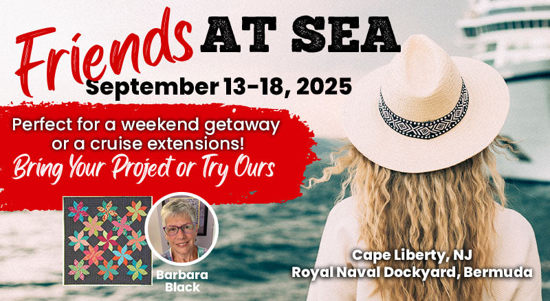 Friends at Sea Cruise Graphic - September 13-18, 2025