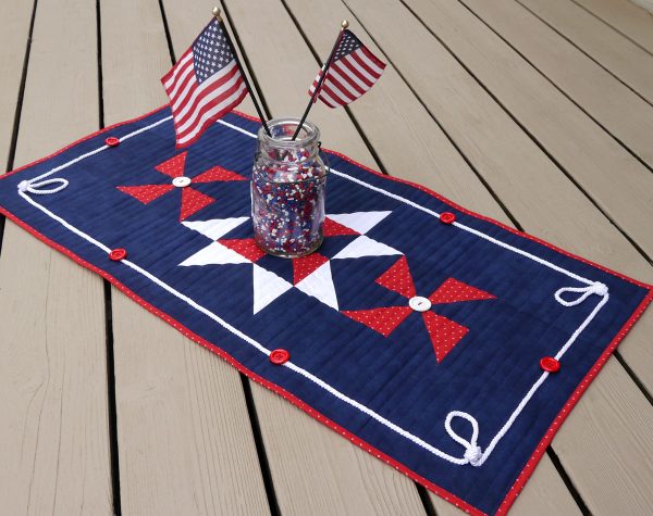 Patriotic Patchwork Tablerunner