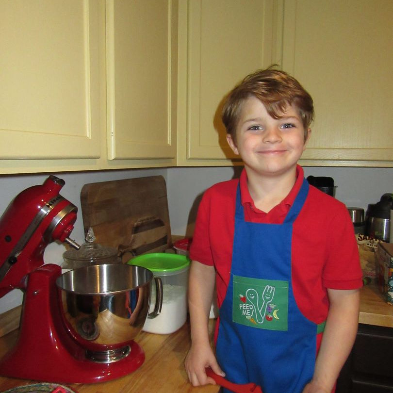 Easy Kid’s Apron Tutorial