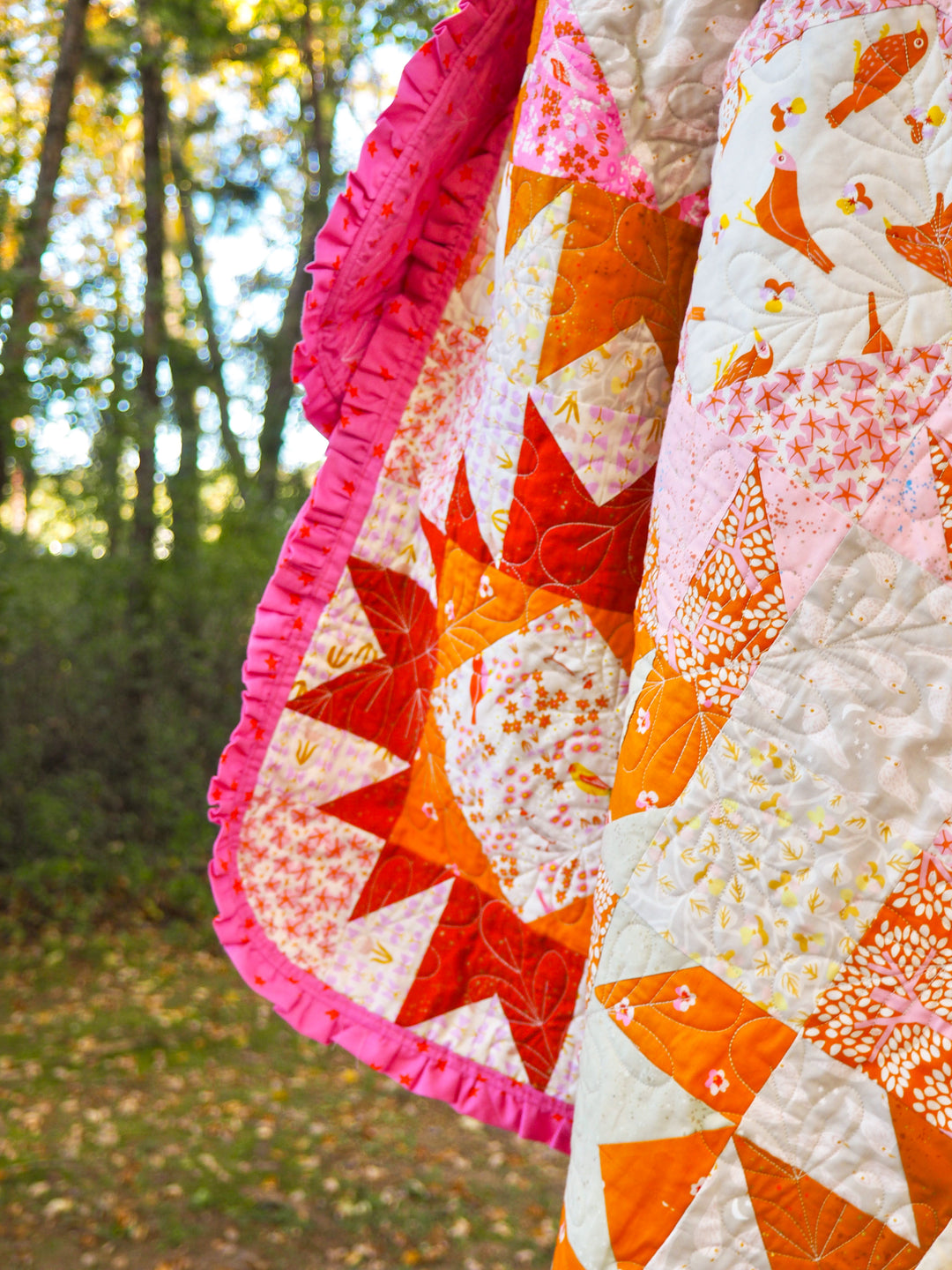 Ruffle Quilt Binding: A Fun, Flouncy, & Fabulous Finish