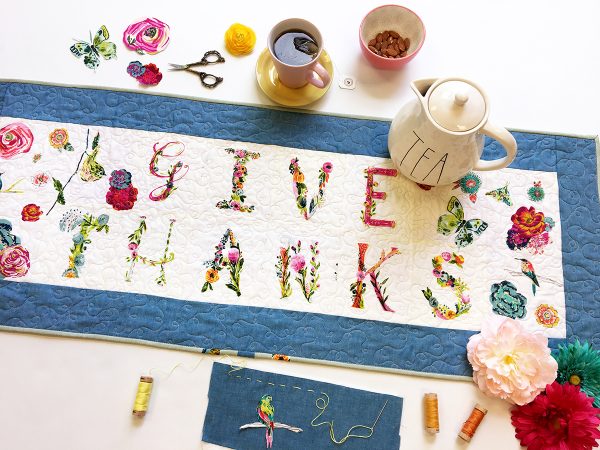 Give Thanks Table Runner from Art Gallery