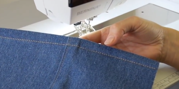 BERNINA Jeans foot for denim projects