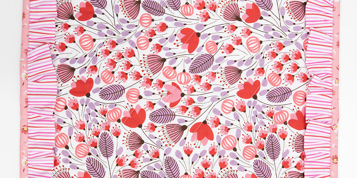 Binding with Ruffles