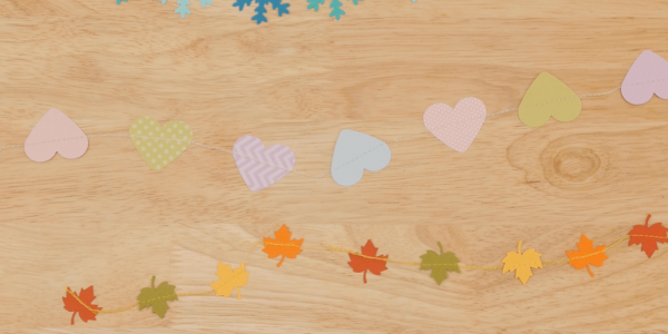 Making a chainstitch garland