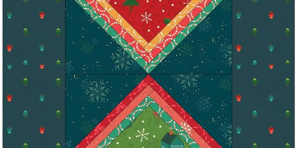 Foundation Paper Piecing | Noel by Quilting with Latinas