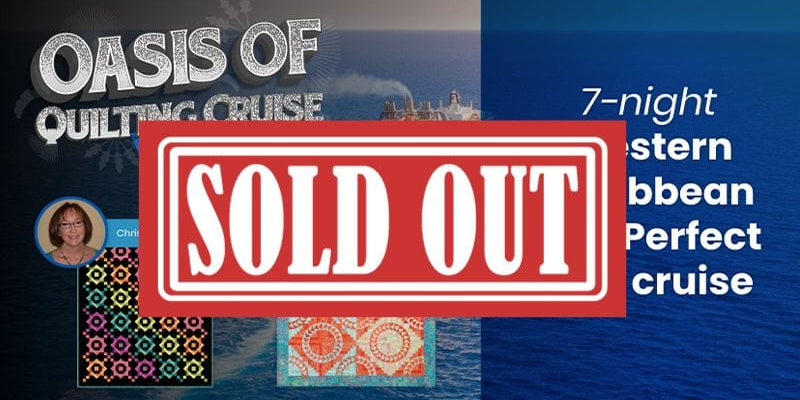 Oasis of Quilting Cruise graphic