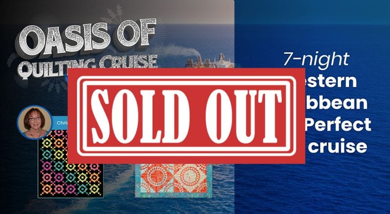 Oasis of Quilting Cruise graphic