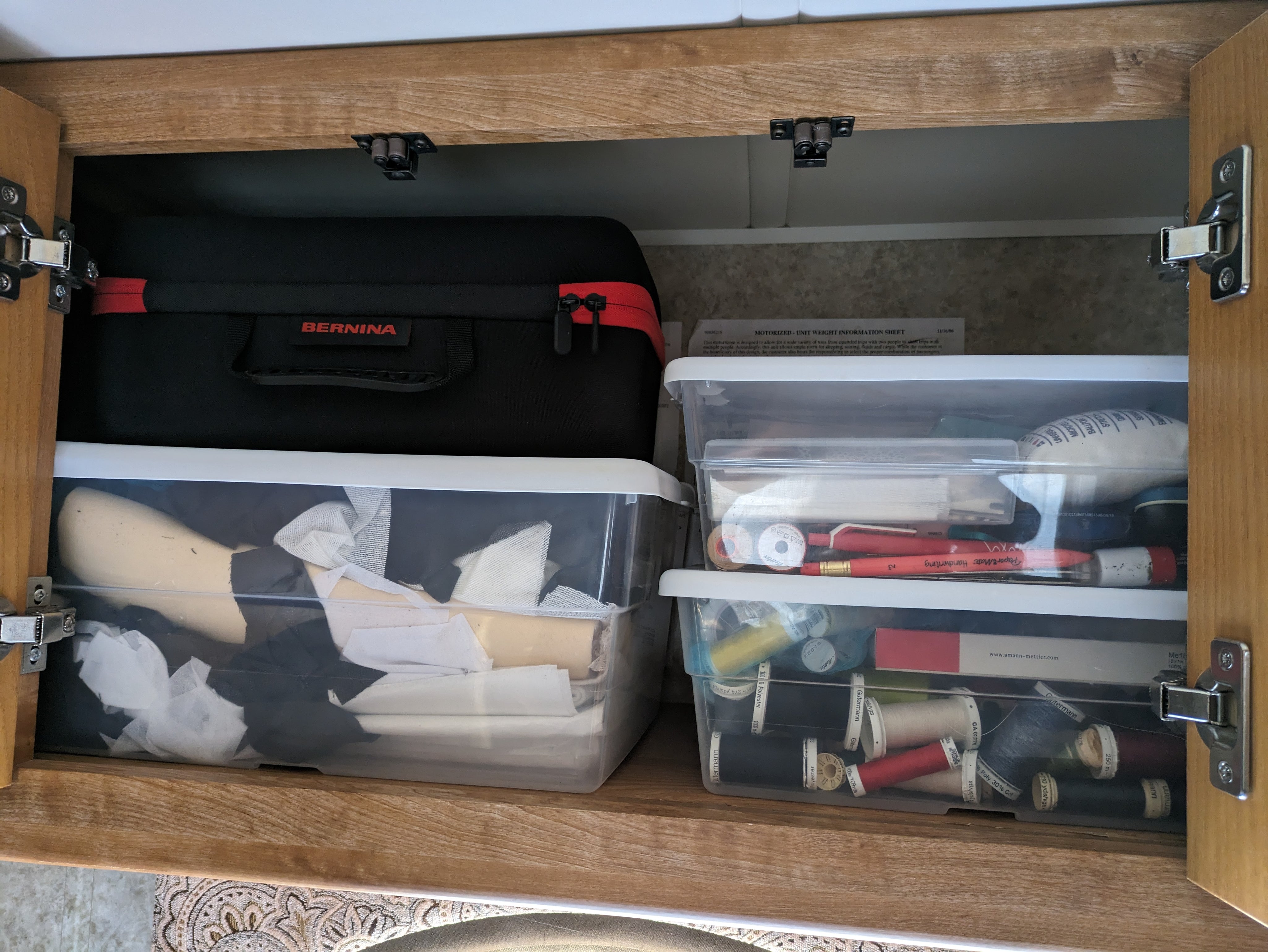 Five Tips for Sewing in an RV or Small Space