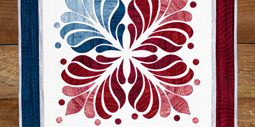 Red White and Blue Mini Quilt