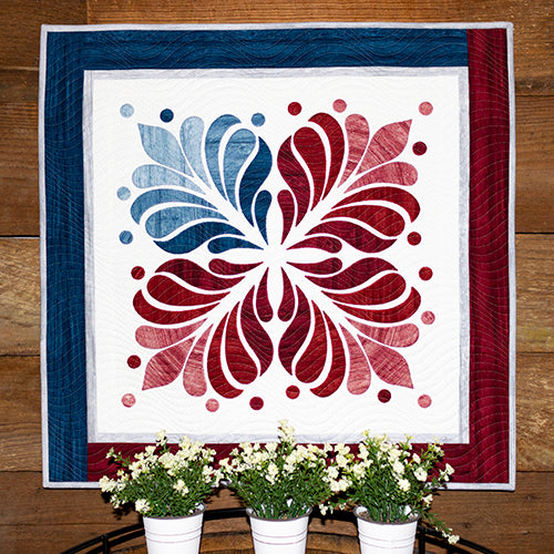 Red White and Blue Mini Quilt