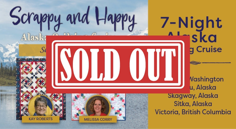 Alaska Quilting Cruise 2023 - Sold Out