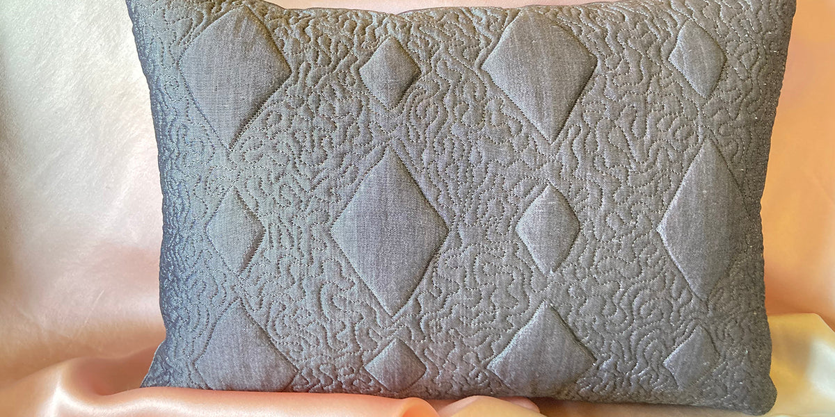 Trapunto Silk Pillow Blog